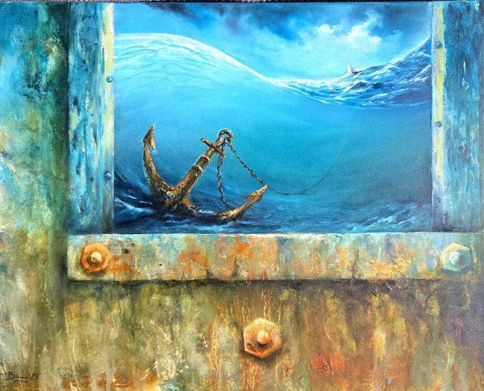 Adam Burczyc - Stop, Antiek en Kunst, Kunst | Schilderijen | Modern