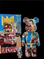 Medicom Toy - BEARBRICK JEAN-MICHEL BASQUIAT #6 100% & 400%, Antiek en Kunst