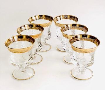 Italien, Murano - Pot (6) - Medici Goud - Kristal -