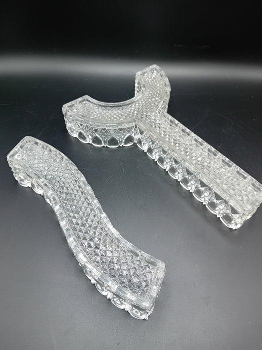 Val Saint Lambert - Tafelmiddenstuk (2) - Valembert -, Antiquités & Art, Antiquités | Meubles | Tables