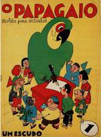 Hergé - 6 Na Pista de Tim-Tim, O Papagaio, Portugal, 1946 -, Livres, BD