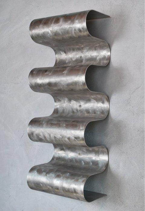 Oliver Franneck - Plank - Aluminium - RAW geborsteld, Antiek en Kunst, Kunst | Designobjecten