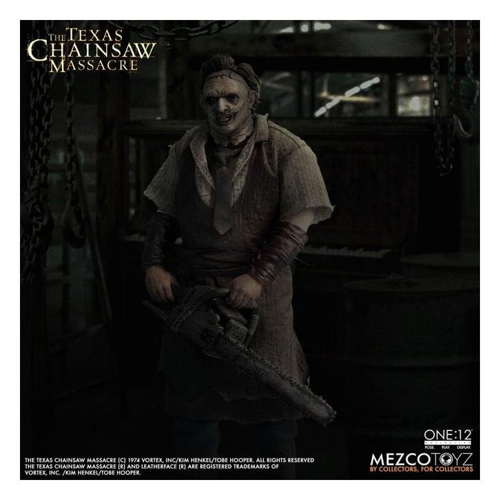 Texas Chainsaw Massacre (2003) Action figure 1/12 Leatherfac, Verzamelen, Film en Tv, Ophalen of Verzenden