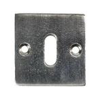 Sleutelplaatje Jolie vierkant 52 mm oud zilver, Bricolage & Construction, Fenêtres & Moustiquaires