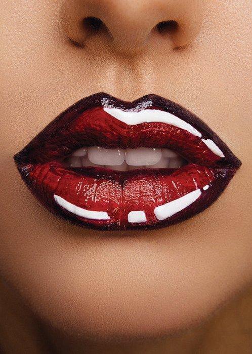 Julien Ribeaux - Glossy Lips, Antiek en Kunst, Kunst | Schilderijen | Modern