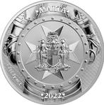 Malta. 5 Euro 2022 Malta – Knights of the Past – 1 oz Silver, Postzegels en Munten