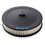 Black Crinkle Air Cleaner  Recessed MOPAR Emblem, Auto-onderdelen, Nieuw, Verzenden