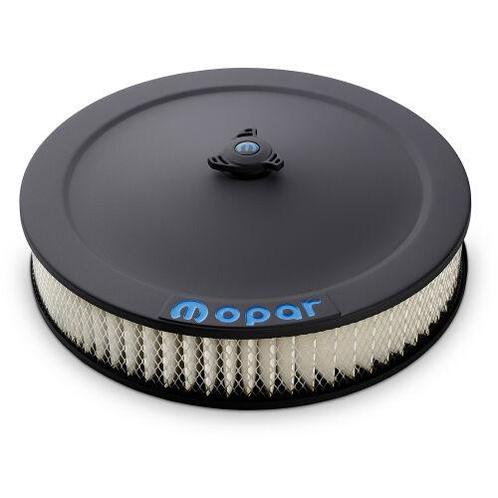 Black Crinkle Air Cleaner  Recessed MOPAR Emblem, Auto-onderdelen, Filters, Nieuw, Verzenden