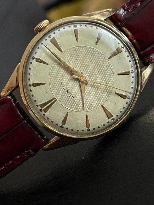 Zenith - Gold Filled - Zonder Minimumprijs - Heren -, Handtassen en Accessoires, Horloges | Antiek