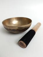 Klankschaal Chaken met klopper ± 13-15cm, Cd's en Dvd's, Cd's | Meditatie en Spiritualiteit, Ophalen of Verzenden, Nieuw in verpakking