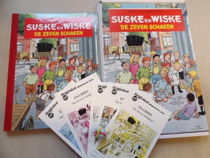 Suske en Wiske - De Zeven Schaken - Middelkerke - Luxe groot, Boeken, Stripverhalen