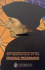 Malte. 2 Euro 2022 Erasmus - dans son étui BU dorigine, Postzegels en Munten