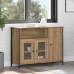 vidaXL Dressoir Artisan Eiken 100 x 35 x 75 cm, Huis en Inrichting, Verzenden, Nieuw