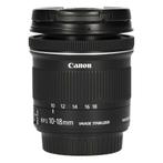 Canon EF-S 10-18mm f/4.5-5.6 IS STM met garantie, Ophalen of Verzenden, Gebruikt