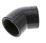 45° L-Koppeling Rp2 1/2 Binnendraad PVC-U 16bar En 1452-3, Doe-het-zelf en Bouw, Verzenden, Nieuw