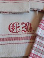 rood geweven patroon - Handdoek (6) - 90 cm - 300 cm -