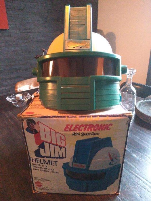 Mattel - Speelgoed robot Big Jim Helmet mattel - 1970-1980 -, Antiquités & Art, Antiquités | Autres Antiquités