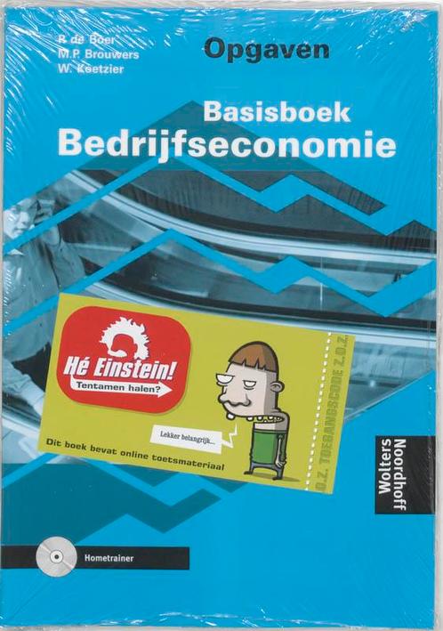 Opgaven Basisboek Bedrijfseconomie 9789001094102, Livres, Économie, Management & Marketing, Envoi