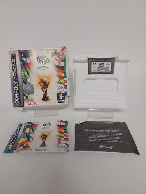 Fifa World Cup Germany 2006 Compleet Boxed GBA, Games en Spelcomputers, Games | Nintendo Game Boy, Zo goed als nieuw, Ophalen of Verzenden