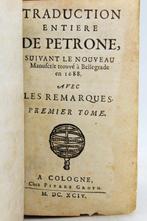 Petrone - Traduction entière, suivant le Manuscrit trouvé à