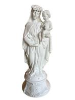 Letu & Mauger - Beeld, Maria met kind - 34 cm - Porselein