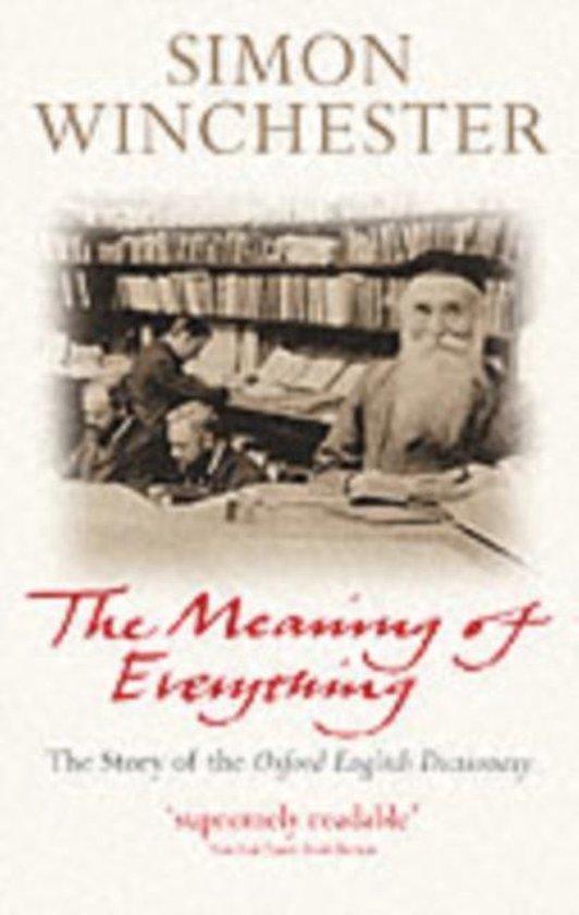 The Meaning of Everything 9780192805768 Simon Winchester, Boeken, Taal | Engels, Zo goed als nieuw, Verzenden