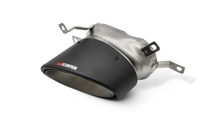 Audi RS6 Avant C7 | 170 x 120 mm koolstofvezel Ascari RS-afw, Auto-onderdelen, Uitlaatsystemen, Nieuw, Verzenden