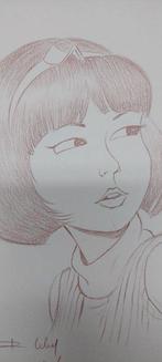 Roger Leloup - 1 Oorspronkelijk gesigneerd tekening - Yoko, Nieuw
