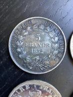 France. Napoléon III. 5 Francs 1852-1868 (4 munten) (Sans, Postzegels en Munten