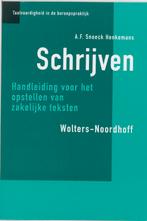 Schrijven 9789001801809 A.F. Snoeck Henkemans, Verzenden, Gelezen, A.F. Snoeck Henkemans