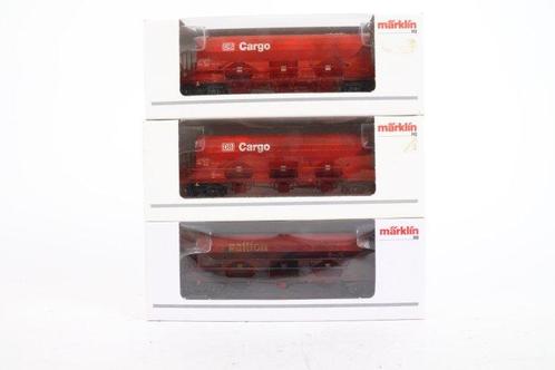 Märklin H0 - 48100/48102 - Modeltrein goederenwagon (3) -, Hobby en Vrije tijd, Modeltreinen | H0
