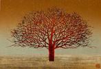 Red Red Tree 2 - Signed and numbered by the artist SOLD, Antiek en Kunst