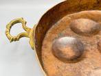 Poêle - Cuivre - Casserole en cuivre à petits compartiments