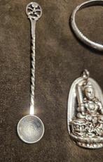 Cuillère - Argent 925 - Lot dobjets en argent