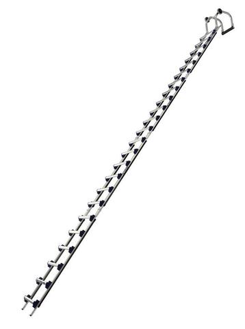 Dakladder 7.00m Evoklip: set van 4 ladders met nokhaak, Ophalen of Verzenden, Ladder
