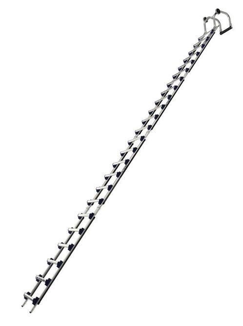 Dakladder 7.00m Evoklip: set van 4 ladders met nokhaak, Doe-het-zelf en Bouw, Ladders en Trappen, Ladder, Nieuw, 4 meter of meer
