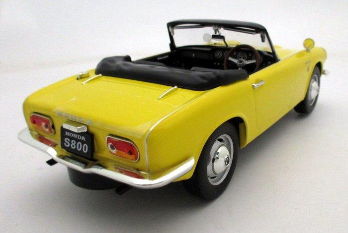 Honda S800 Yellow 1966/70 - 1:18 - Model sportwagen -, Hobby en Vrije tijd, Modelauto's | 1:5 tot 1:12