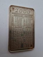 1 Troy Ounce - Argent .999 - Calendar 2000 (Sans prix de
