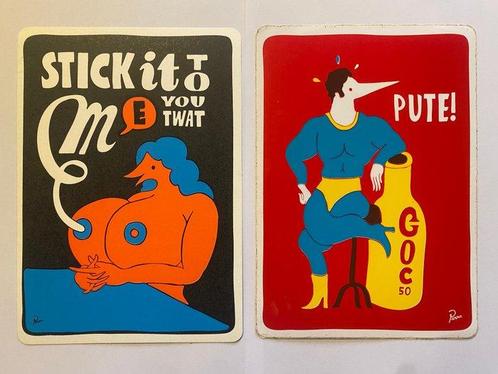 Parra (1976) - Stick it to me you twat & pute, Antiek en Kunst, Kunst | Schilderijen | Modern