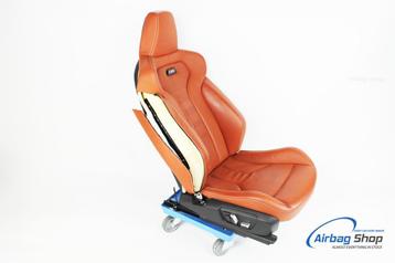 Stoel stikken leder reparatie BMW M3