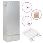 vidaXL BBQ-rookoven met koude rookgenerator gegalvaniseerd, Verzenden, Nieuw