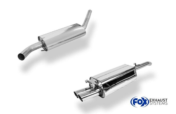 FOX Audi 100/A6 type C3/C4 voorwielaangedreven achterdemper, Auto-onderdelen, Uitlaatsystemen, Nieuw, Verzenden