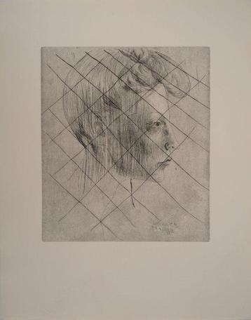Pablo Picasso (1881-1973) - Saltimbanques : Tête de femme