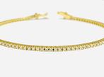 Tennis armband - 18 karaat Geel goud - 3.75ct. tw. Diamant