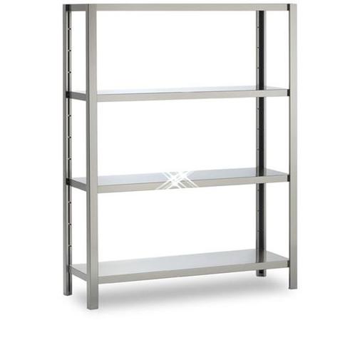 Rvs stelling 4 hoog 1600x500x1800 mm, Zakelijke goederen, Horeca | Meubilair en Inrichting, Nieuw in verpakking, Verzenden
