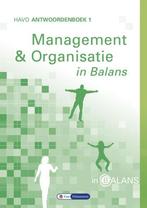 Management en Organisatie / Havo / Antwoordenboek 1 / In, Verzenden, Zo goed als nieuw, Sarina van Vlimmeren