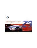 1999 BMW Z3 INSTRUCTIEBOEKJE DUITS, Autos : Divers