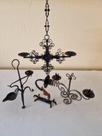 Kandelaar (4) - Smeedijzer, Antiek en Kunst