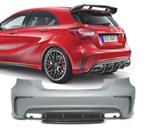 PARE-CHOCS ARRIERE MERCEDES CLASSE A W176 15-18 LOOK AMG A45, Verzenden