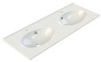 Sanifun Allibert wastafel Cup 1202 x 462 x 20 mm, Ophalen of Verzenden, Nieuw, Wastafel